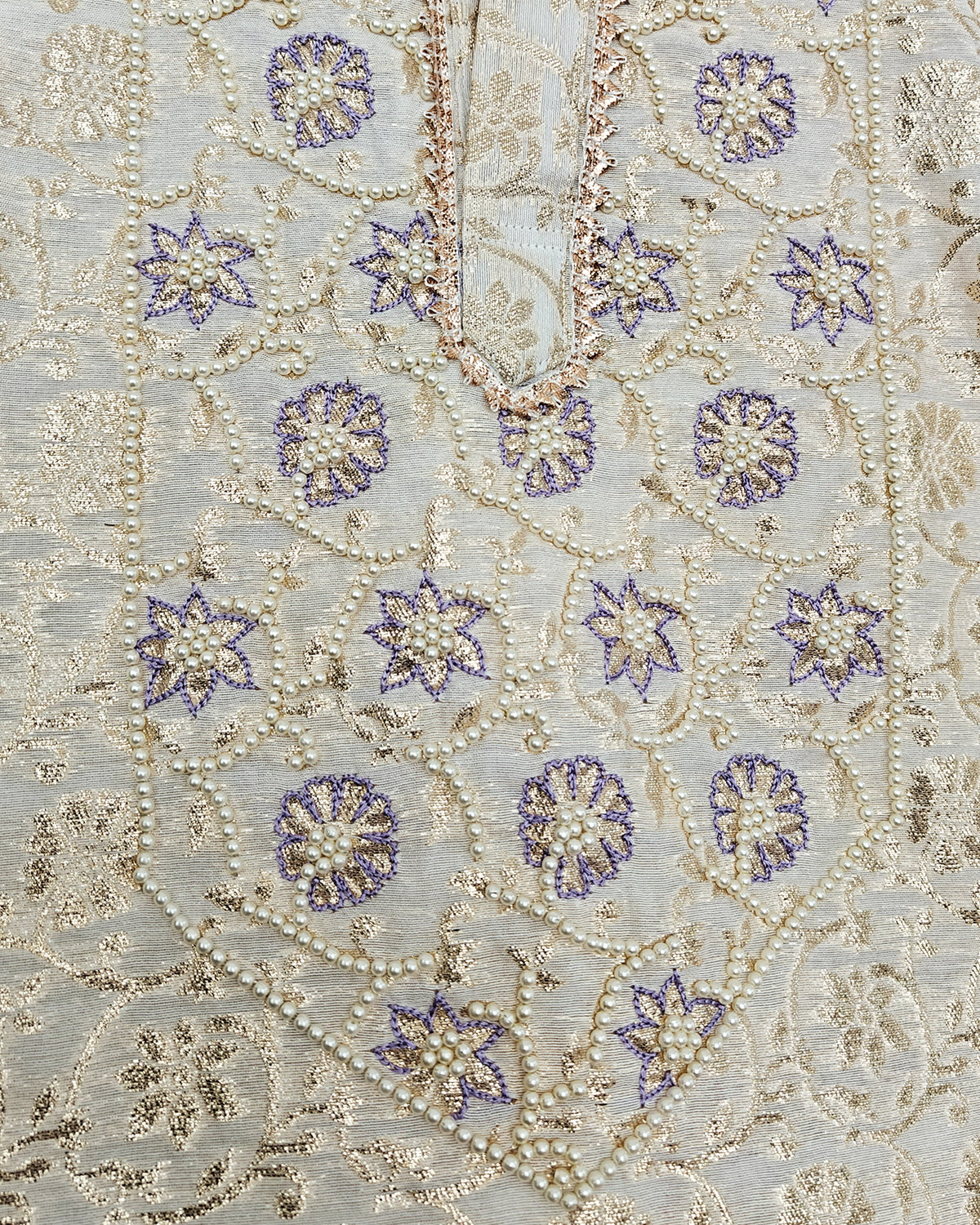 Girls lavender silk lehenga set with embroidered top & dupatta – ethnic wear