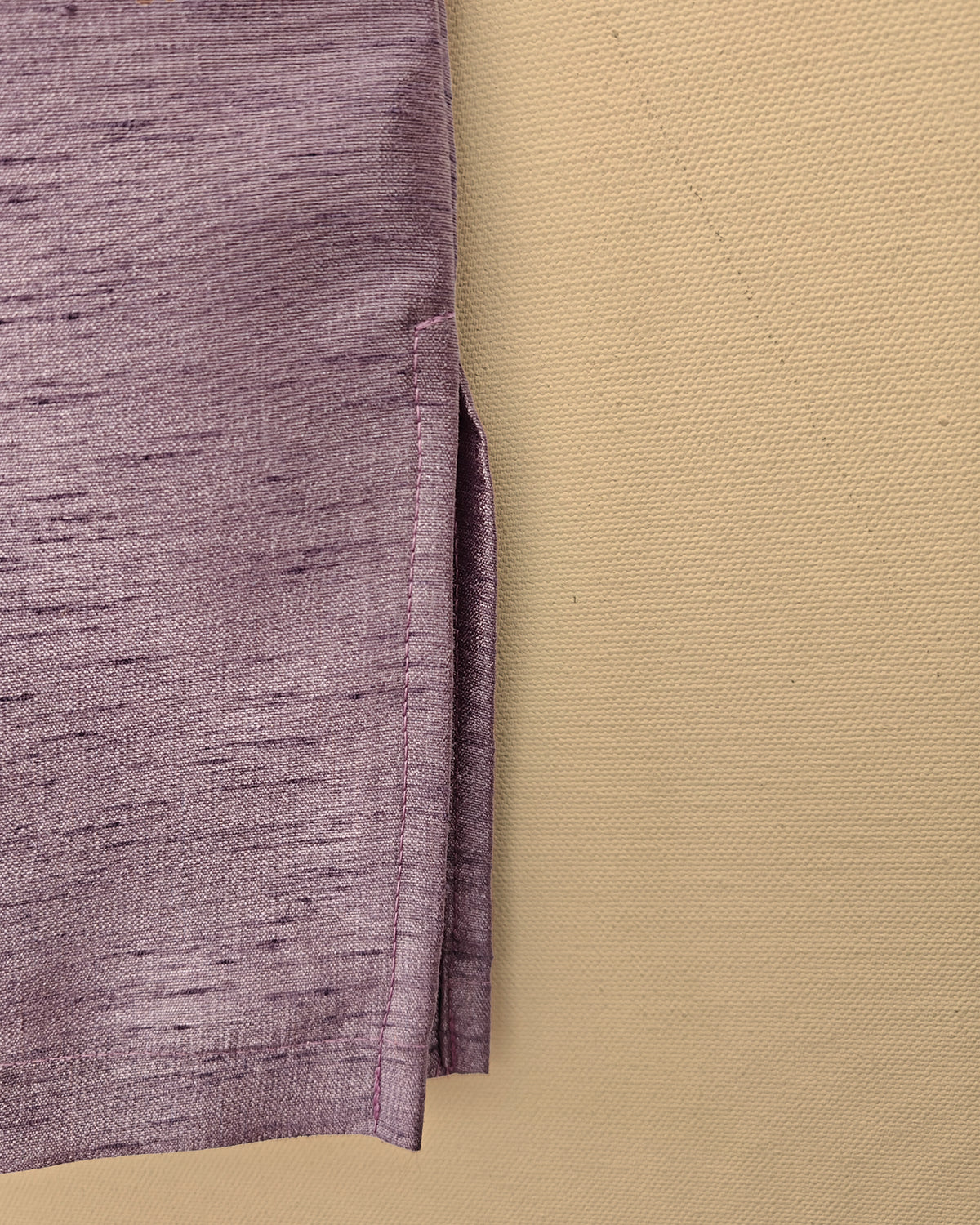 Boys lavender kurta pajama set with embroidered jacket – ethnic festive wear