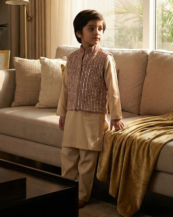 Boys ethnic kurta pajama for festive occasions
