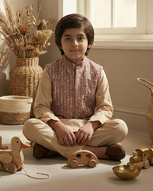 Boys ethnic kurta pajama for festive occasions