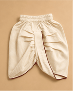 Load image into Gallery viewer, Baby Boys Brown Gingham Cotton Kurta with Dhoti Pants Set - BYB PREMIUM