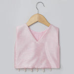 Load image into Gallery viewer, Baby Pink & White Embroidered Top with Tiered Skirt Set - BYB PREMIUM