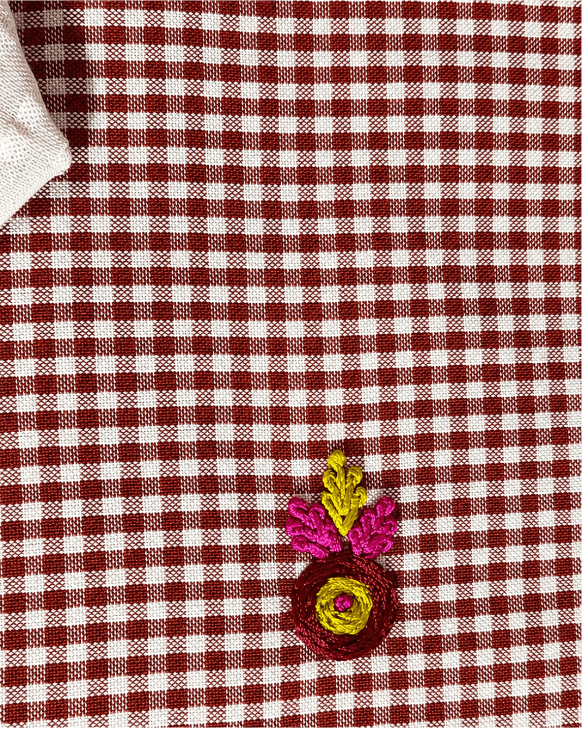 Boys pure cotton kurta set with embroidered gingham nehru jacket byb premium