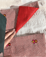 Load image into Gallery viewer, Boys Pure Cotton Kurta Set with Embroidered Gingham Nehru Jacket - BYB PREMIUM