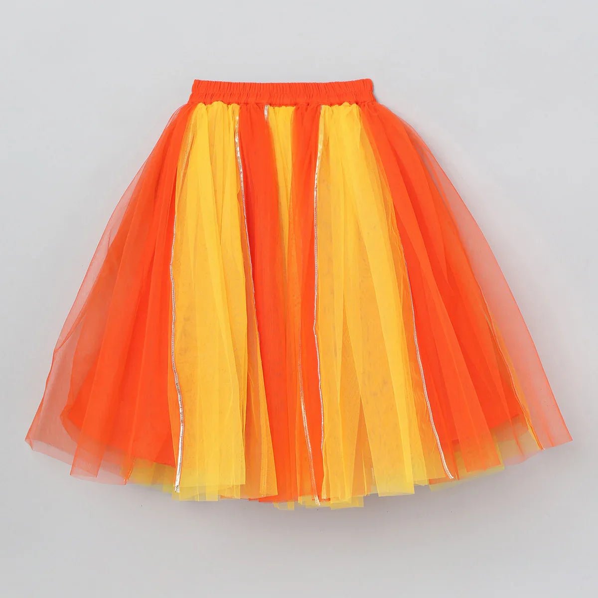 Chanderi Halter Neck Lehenga Set for Girls - BYB PREMIUM
