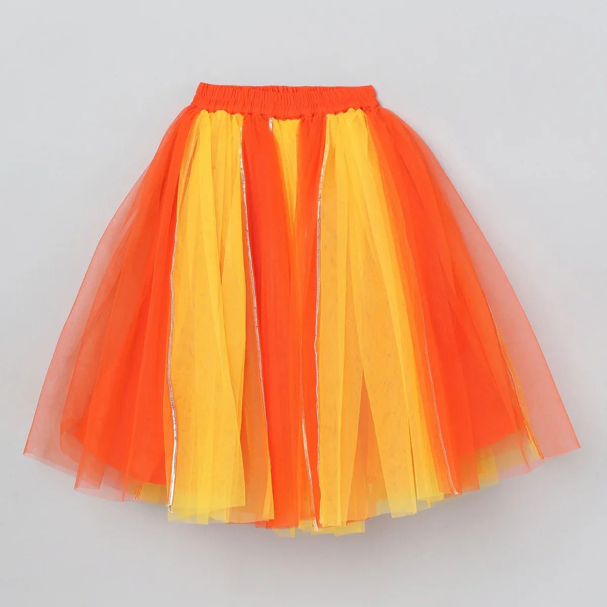 Chanderi Halter Neck Lehenga Set for Girls - BYB PREMIUM