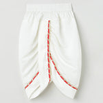 Load image into Gallery viewer, Dola Silk Kurta & Dhoti Set with Pearl - Embellished Ganesha Embroidery - BYB PREMIUM