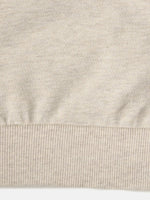 Load image into Gallery viewer, Ecru Melange Sweatshirt with Pearl Heart Embroidery - BYB PREMIUM