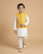 Load image into Gallery viewer, boys kurta pyjama jacket set