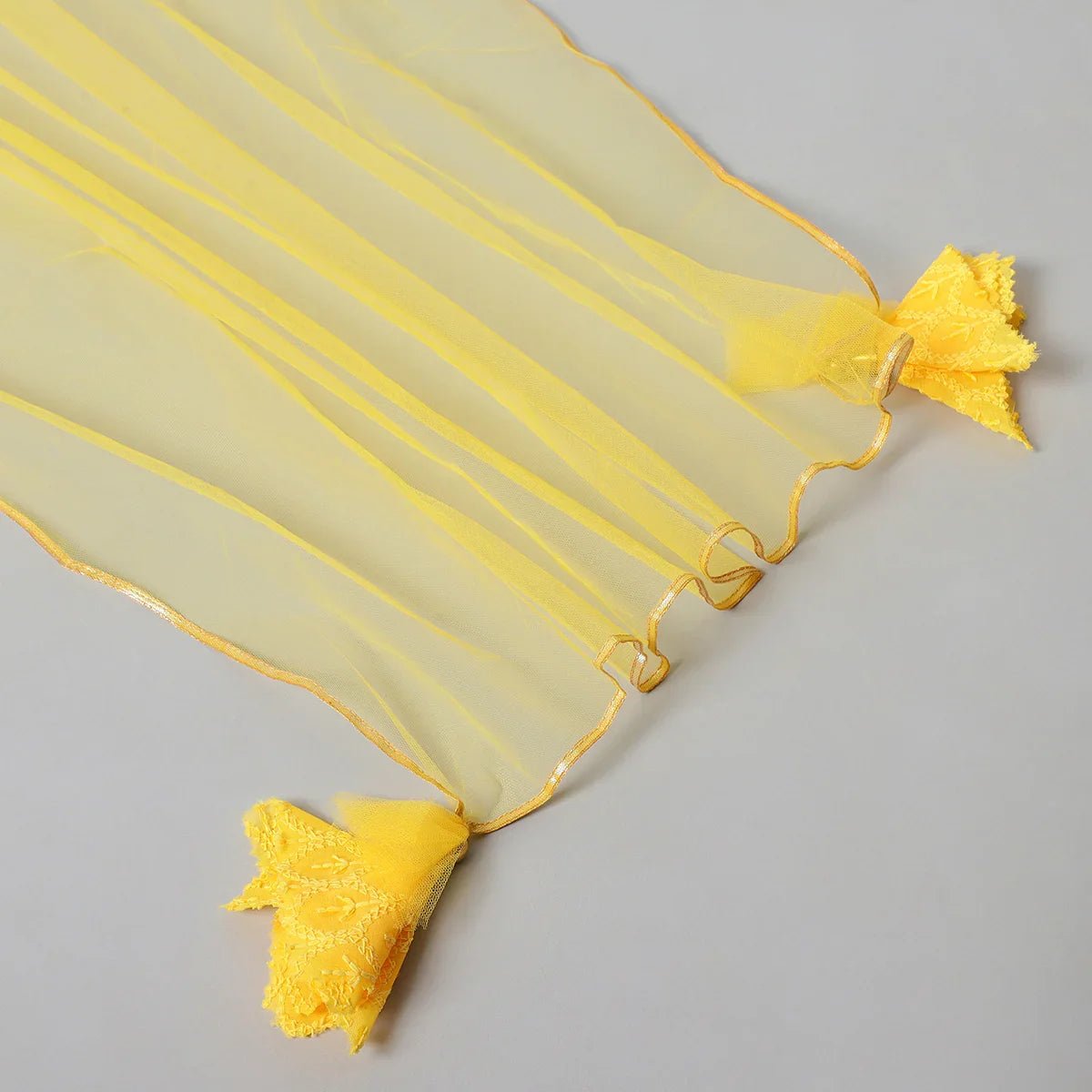 Golden Glow Embroidered Sharara Set - BYB PREMIUM