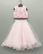 Load image into Gallery viewer, Hand Embroidered 3 pcs Skirt set - BYB PREMIUM