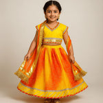 Load image into Gallery viewer, girls ethnic lehenga set for wedding celebrations