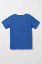 Load image into Gallery viewer, Make Some Noise Royal Blue Sequin T-Shirt for Kids - BYB PREMIUM