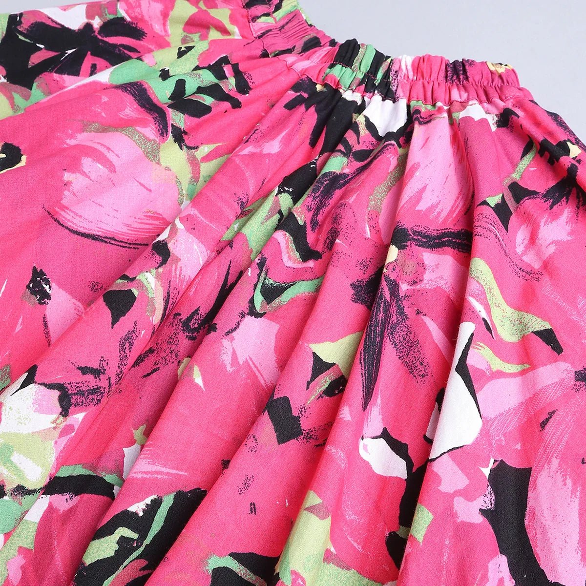 Multi - Color Floral Lehenga Set for Girls - BYB PREMIUM