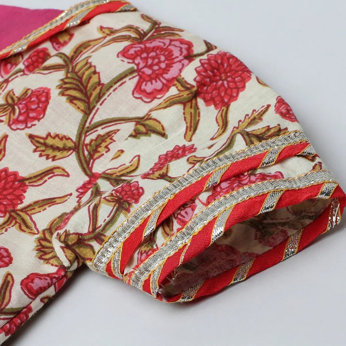 Multicolor jaipur floral printed kurti sharara set for girls byb premium