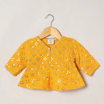 Load image into Gallery viewer, Yellow Georgette Lehenga Set - BYB PREMIUM