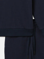 Load image into Gallery viewer, Navy Sequin Embroidered Kids Sweatshirt - BYB PREMIUM