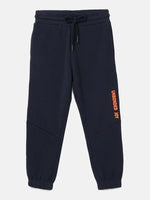 Load image into Gallery viewer, Navy Text Side Jogger - BYB PREMIUM