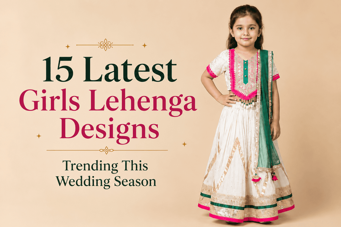 15 Latest Girls Lehenga Designs Trending This Wedding Season - BYB PREMIUM