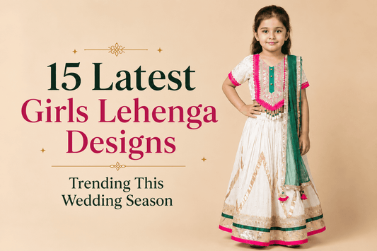 15 Latest Girls Lehenga Designs Trending This Wedding Season - BYB PREMIUM