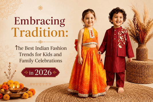 Embracing Tradition: The Best Indian Fashion Trends for Kids and Family Celebrations in 2026 - BYB PREMIUM
