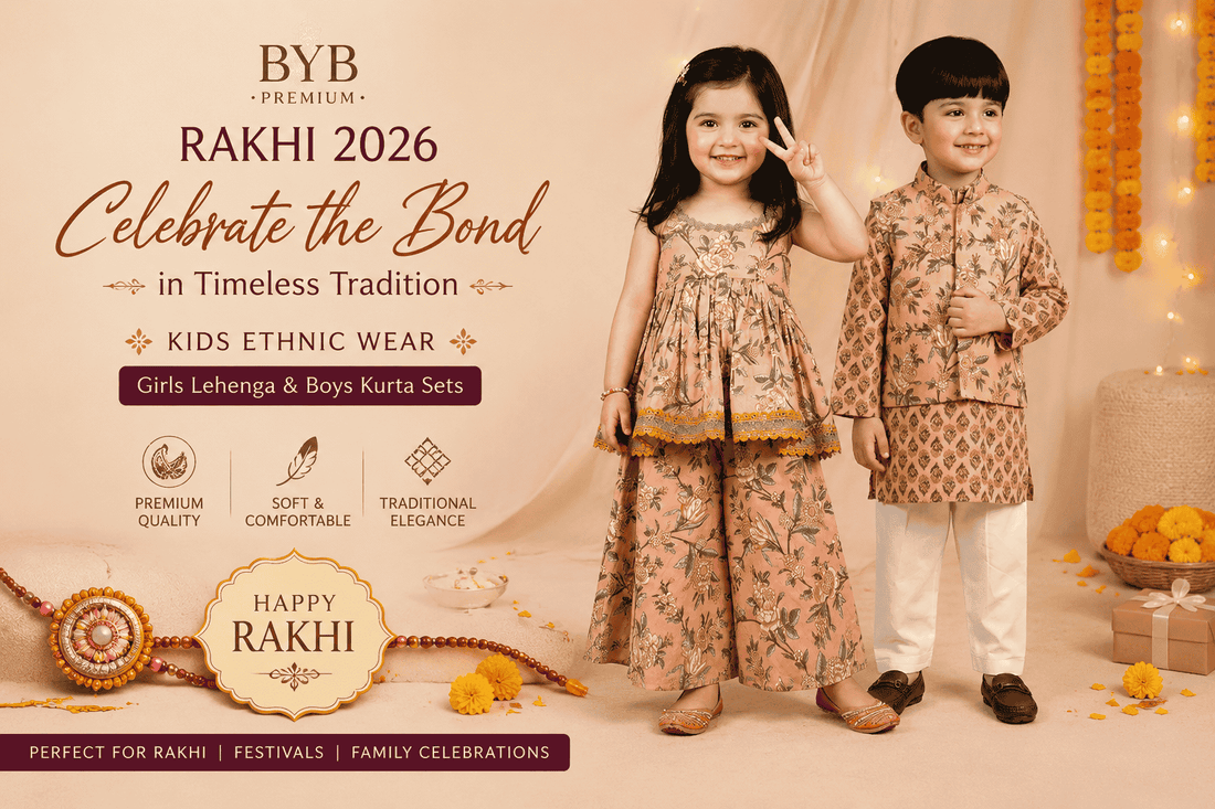 Rakhi 2026: Dress Your Little Ones in Premium Ethnic Wear - BYB PREMIUM