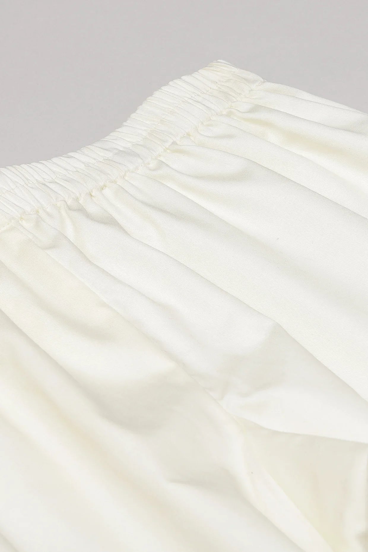 BYB White Cotton Kurta Pajama Set