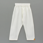 Load image into Gallery viewer, Boys Ivory Chanderi Embroidered Kurta Pajama Set for Festive &amp; Wedding Wear
