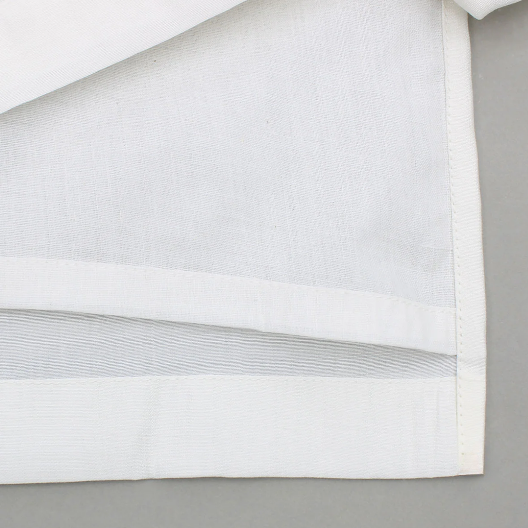 Boys Ivory Chanderi Embroidered Kurta Pajama Set for Festive & Wedding Wear