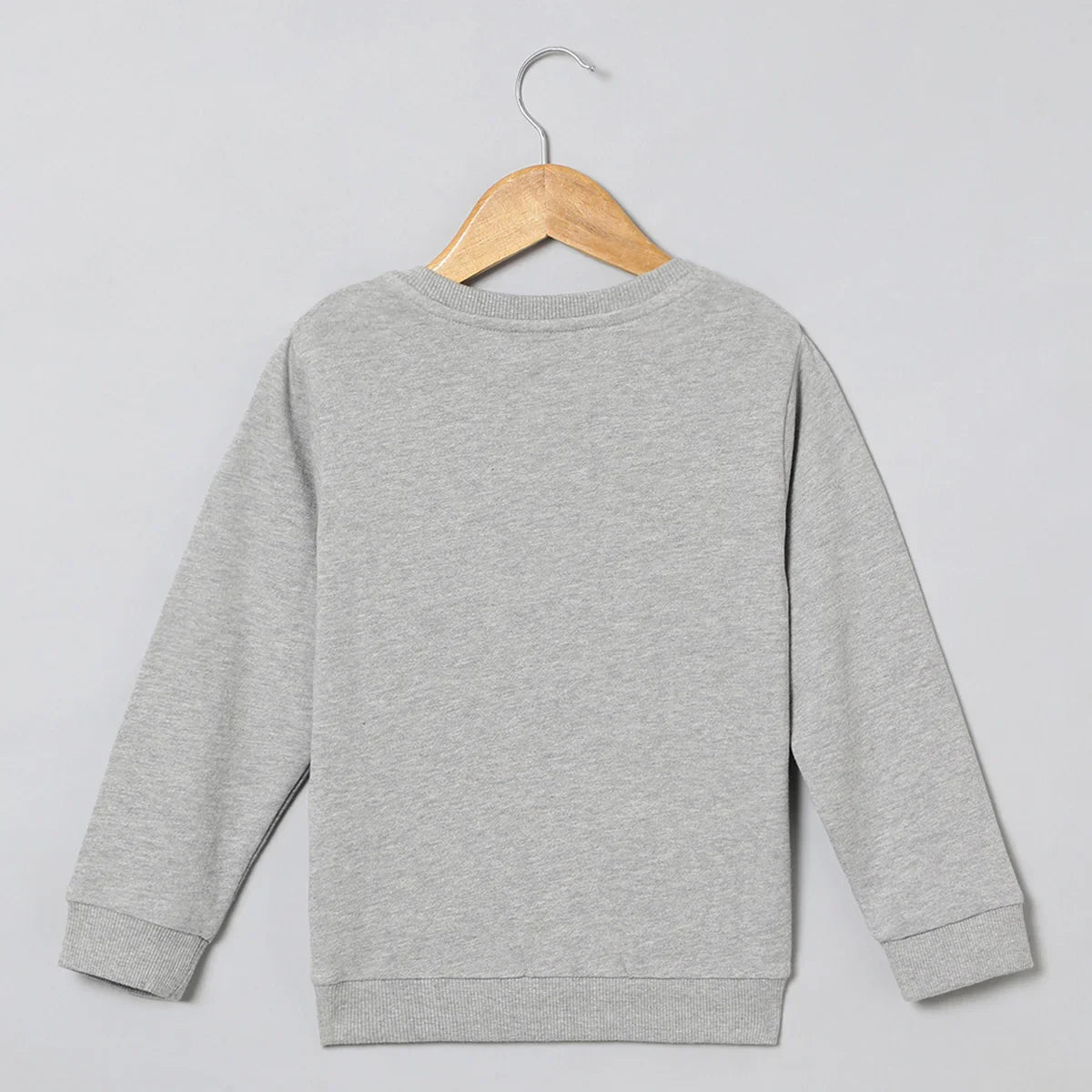Roar Mode Tiger Embroidered Sweatshirt – Grey