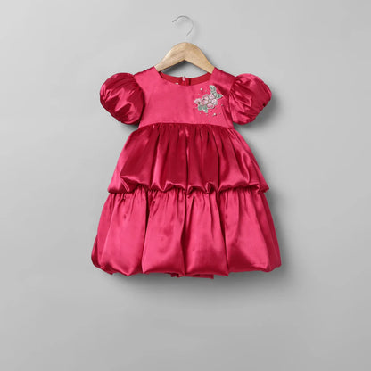Sequins Dress And Jacket For Girls