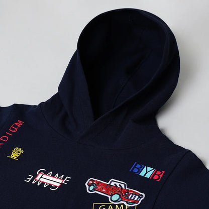 Game On Basket Sporty Sweatshirt for Kids