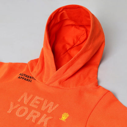 Orange Power Sequin Sweatshirt for Kids