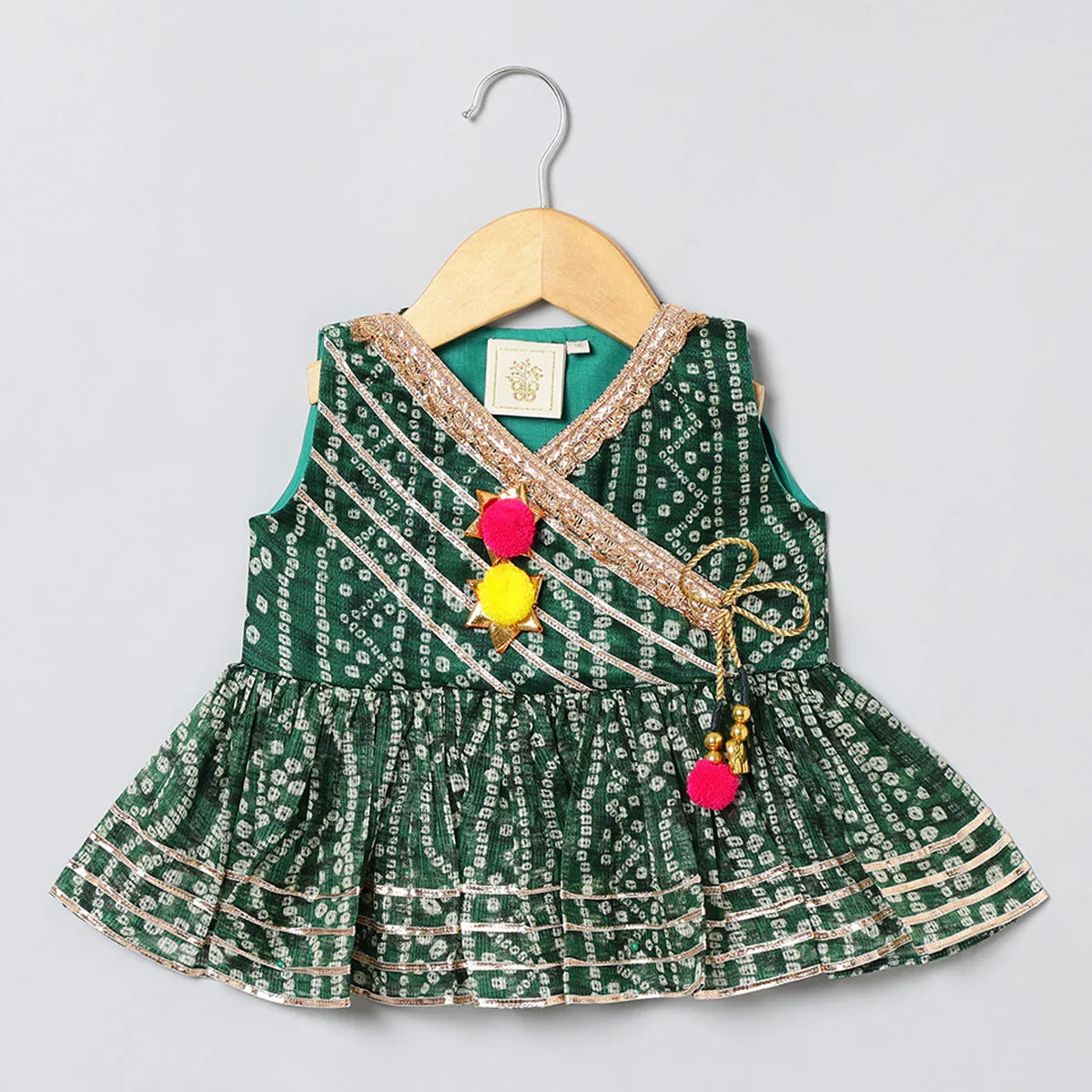 Bandhani Bloom Sharara Set