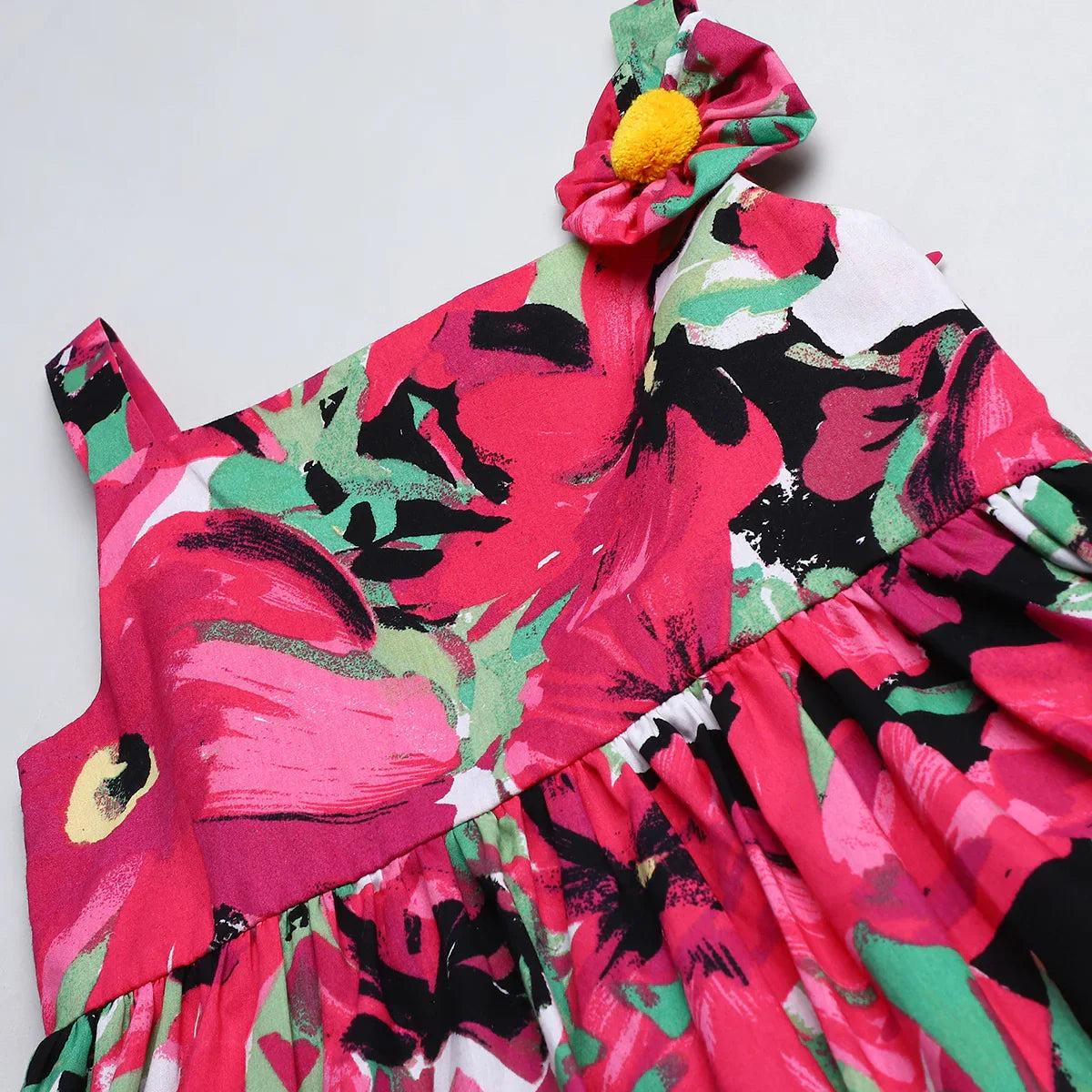 Floral Cotton Maxi Dress