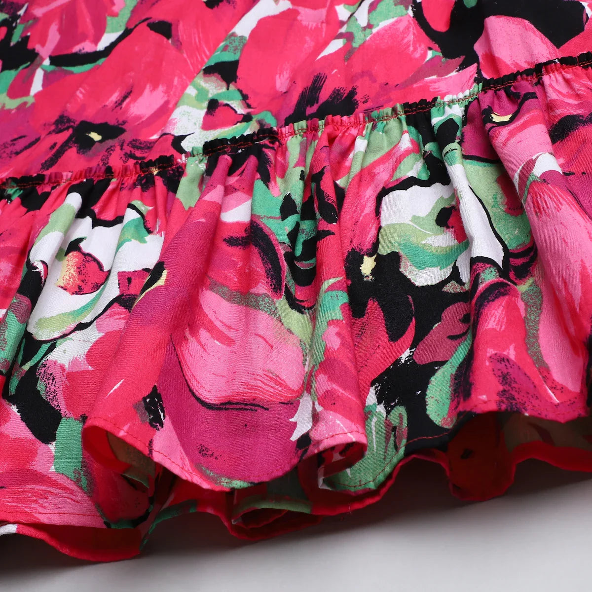 Floral Cotton Maxi Dress