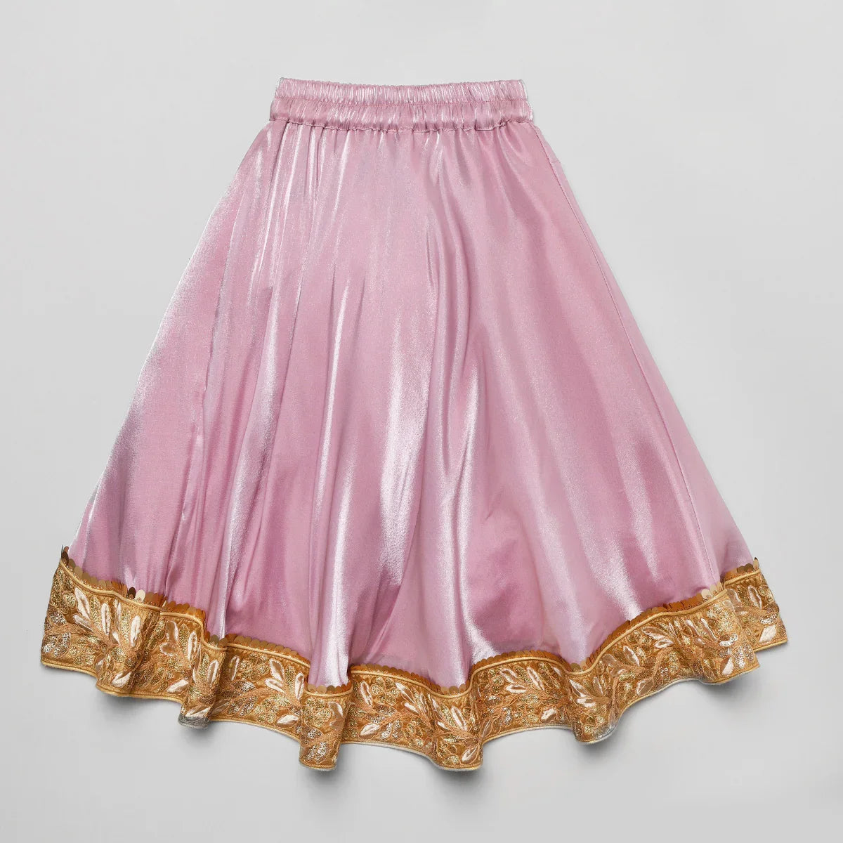 Pink Velvet Lehenga Set