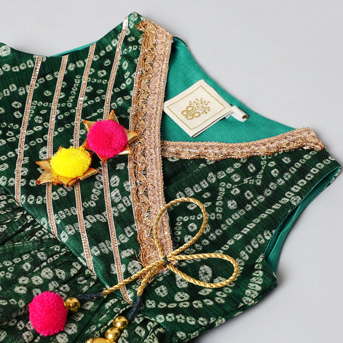 Bandhani Bloom Sharara Set
