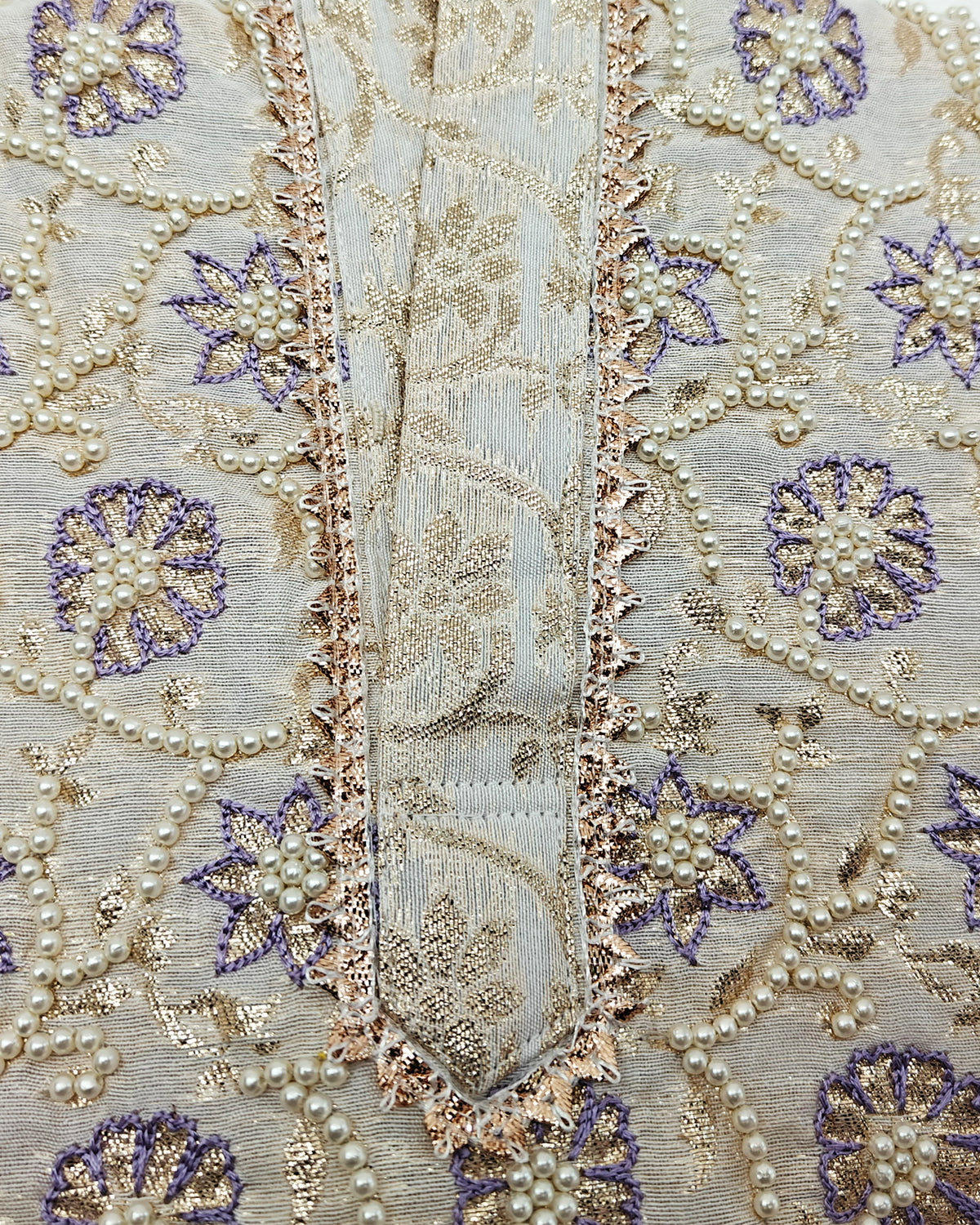 Girls lavender silk lehenga set with embroidered top & dupatta – ethnic wear