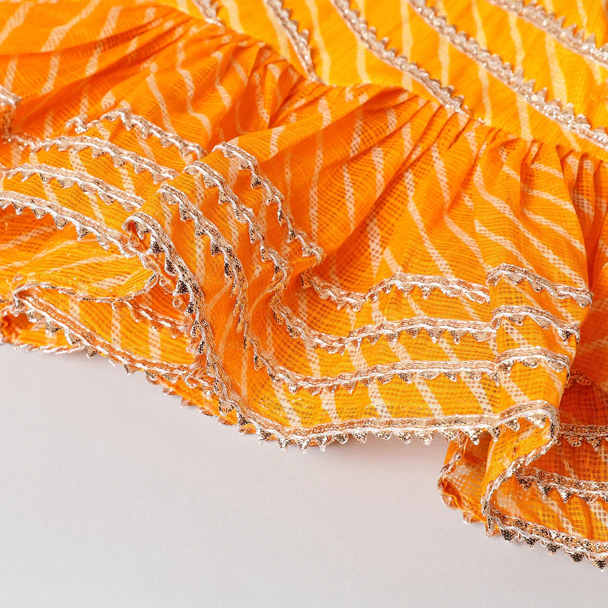 Bandhani Bloom Dhoti Set