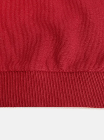 Red “YEAH!” Print Sweatshirt – Unisex