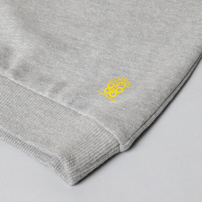 Roar Mode Tiger Embroidered Sweatshirt – Grey