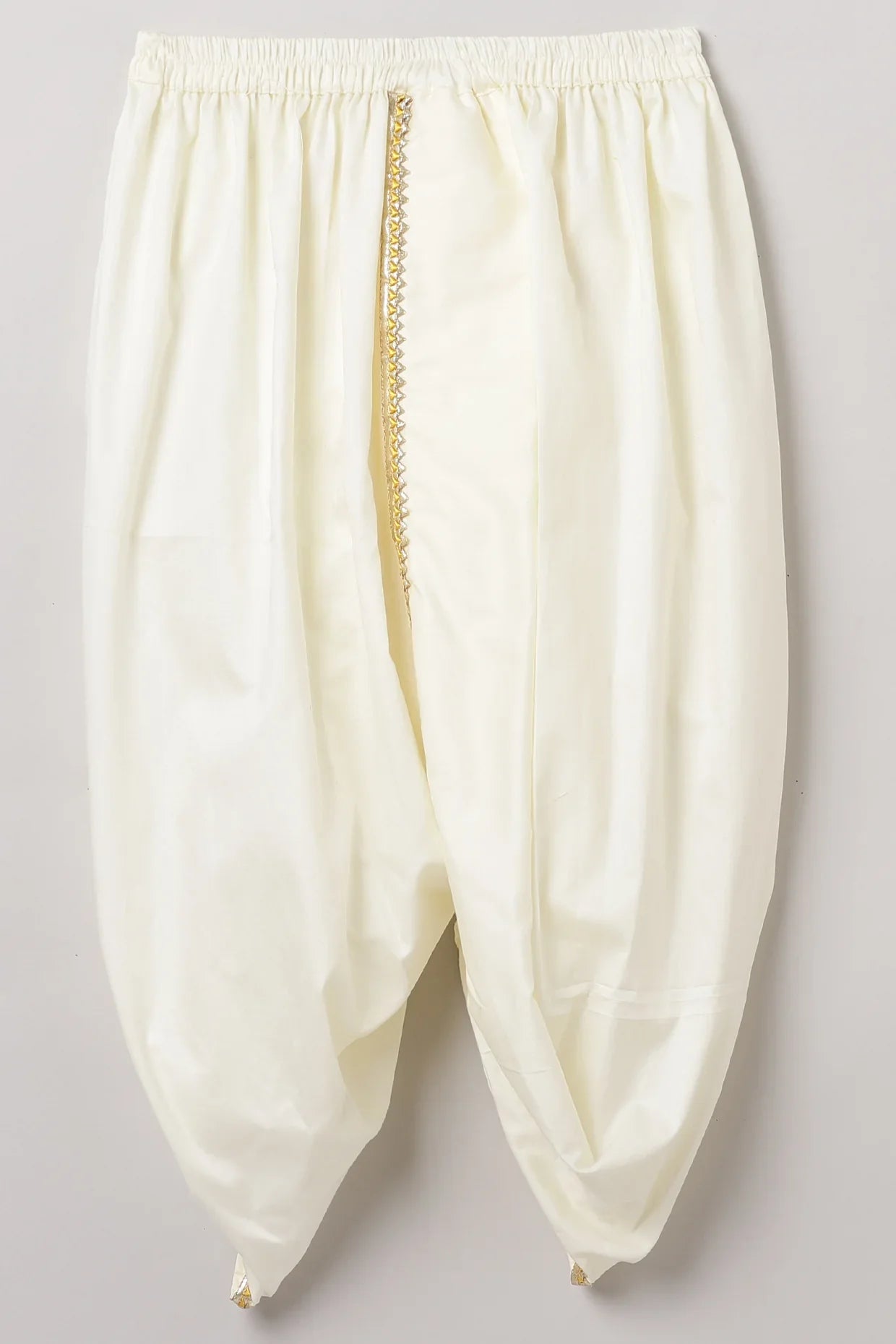 Festive Orange Kurta Dhoti Set