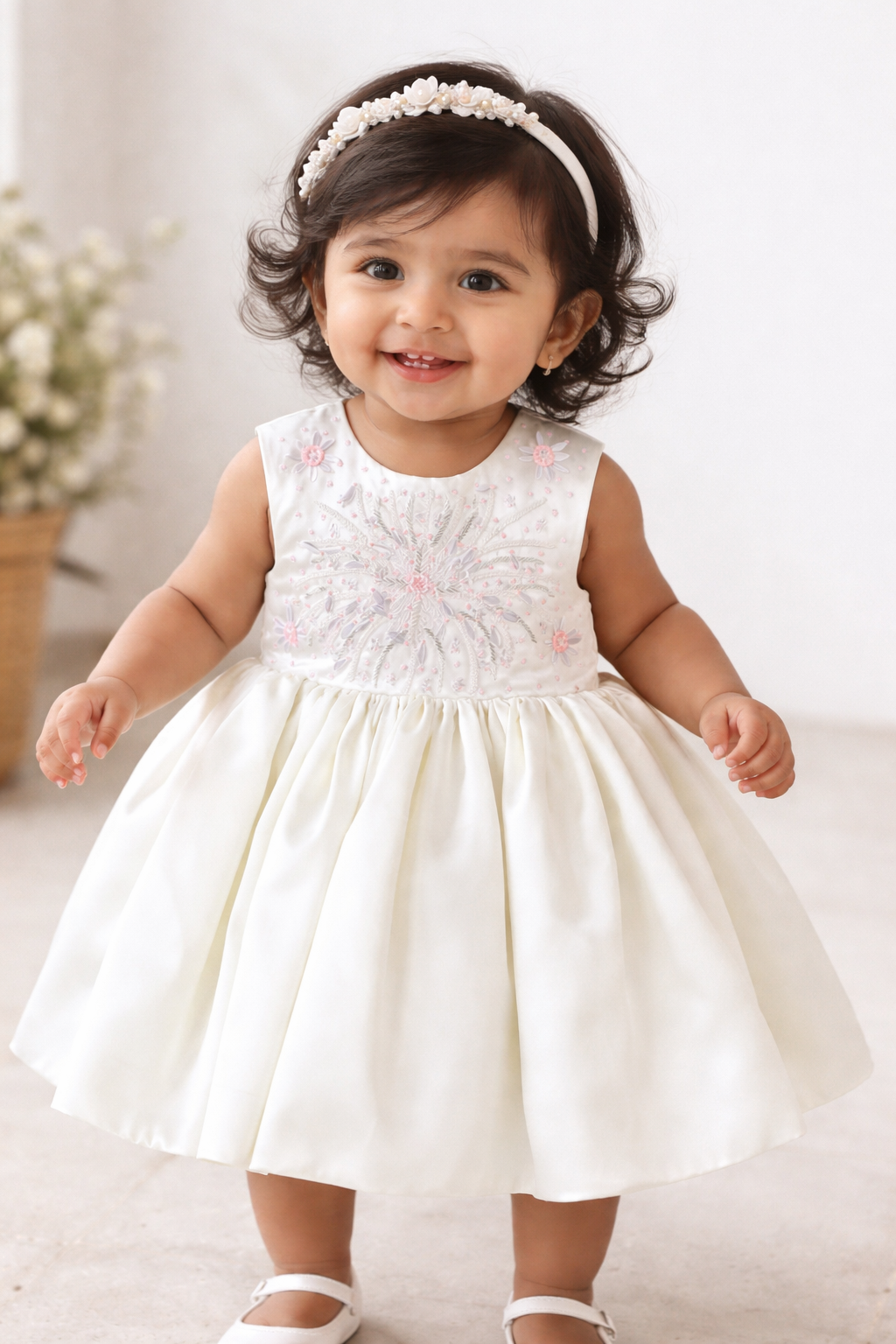 Girls festive party dress for celebrations