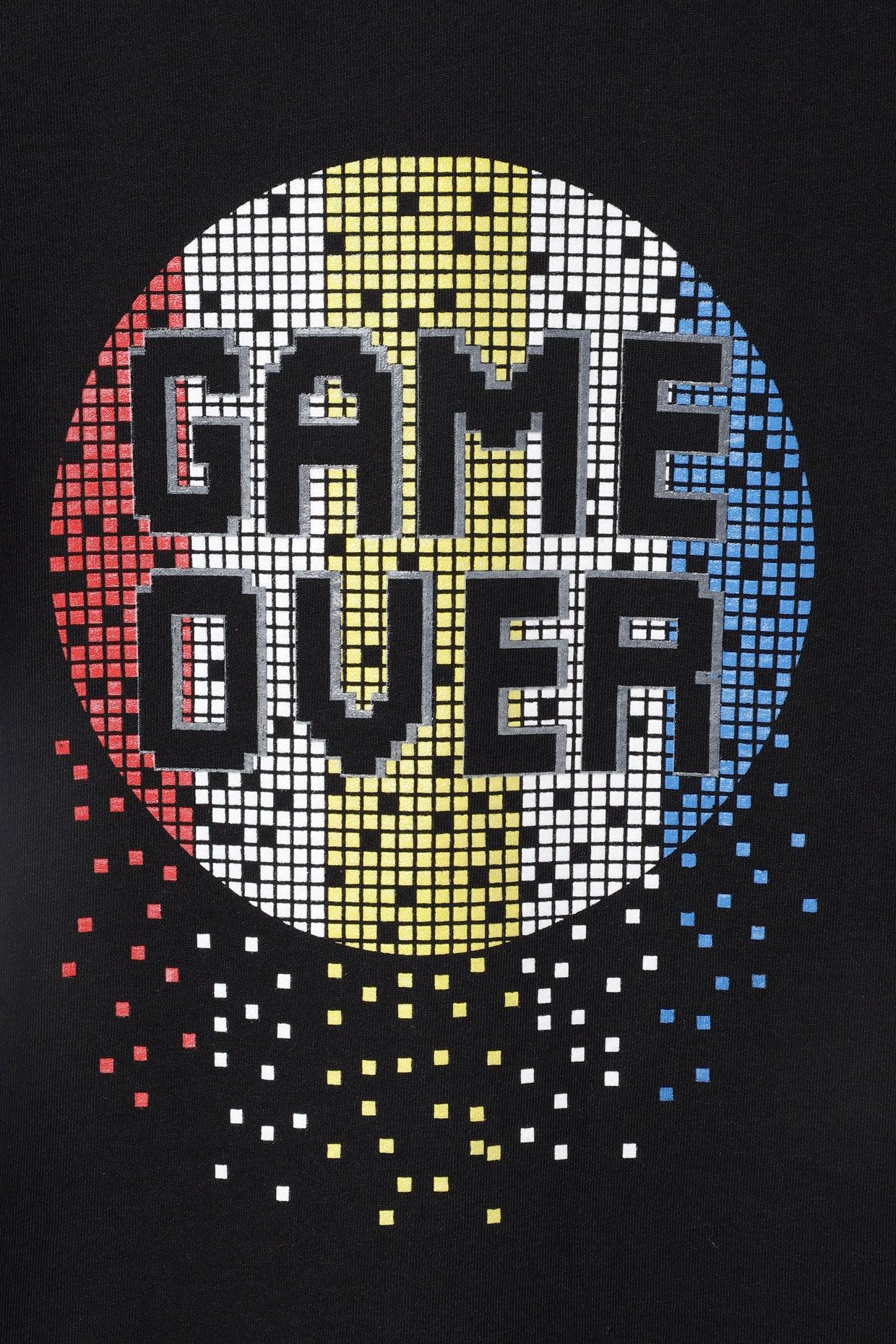 Alluring Luxe Black gel printed T-shirt - BYB PREMIUM