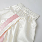 Baby Pink Raw Silk Kurta Dhoti Set for Boys with Pearl Embroidery - BYB PREMIUM