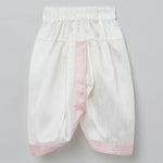 Load image into Gallery viewer, Baby Pink Raw Silk Kurta Dhoti Set for Boys with Pearl Embroidery - BYB PREMIUM
