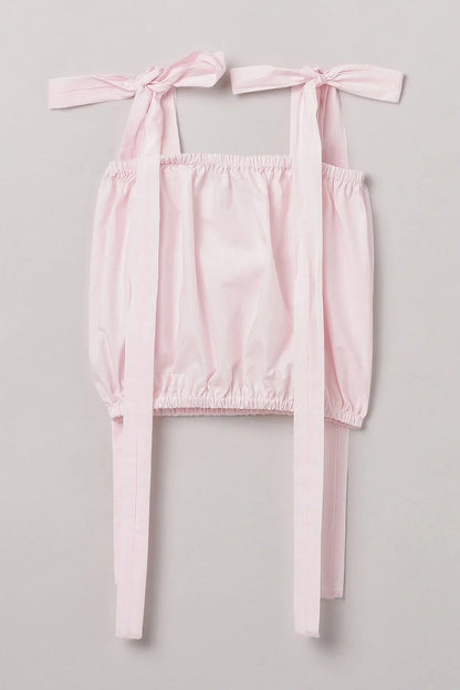 Baby Pink Strap Top & Skirt Set for Girls - BYB PREMIUM