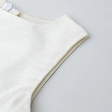 Baby Pink & White Raw Silk Dress with Embroidered Organza Jacket for Girls - BYB PREMIUM