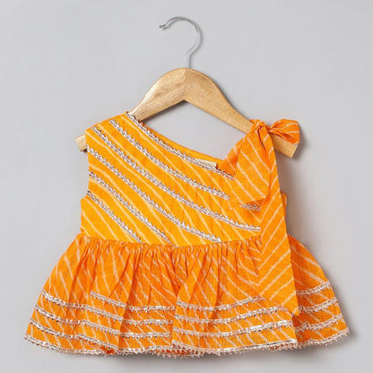 Bandhani Bloom Dhoti Set - BYB PREMIUM